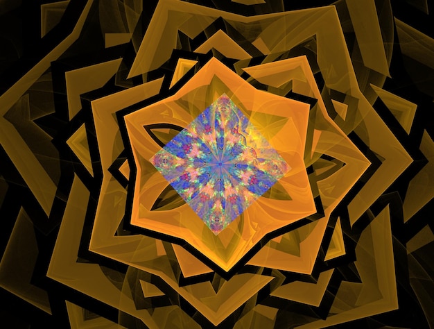 Denkbeeldige fractal abstracte achtergrondafbeelding