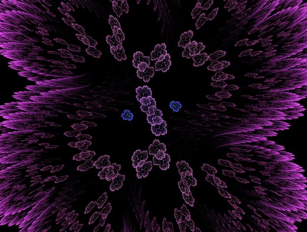 Denkbeeldige fractal abstracte achtergrondafbeelding