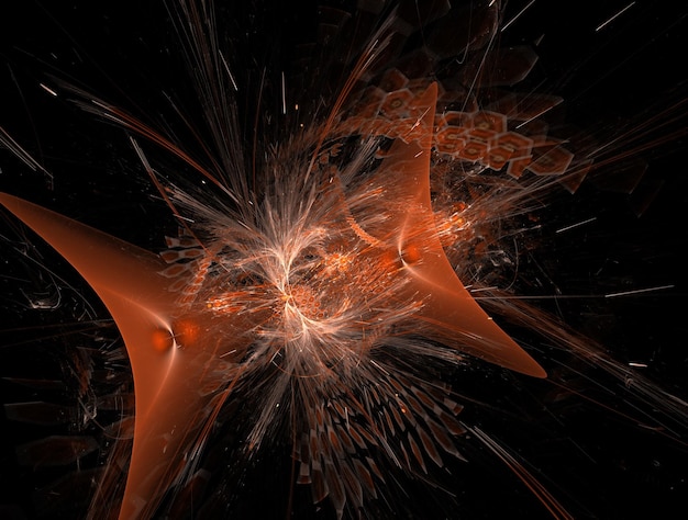 Denkbeeldige fractal abstracte achtergrondafbeelding