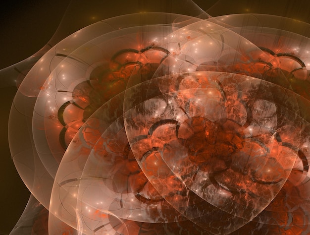 Denkbeeldige fractal abstracte achtergrondafbeelding