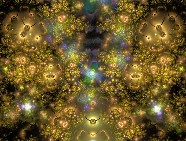 Denkbeeldige fractal abstracte achtergrondafbeelding