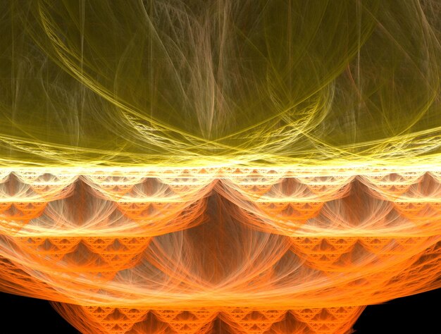 Foto denkbeeldige fractal abstracte achtergrondafbeelding