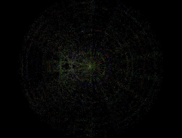 Denkbeeldige fractal abstracte achtergrondafbeelding