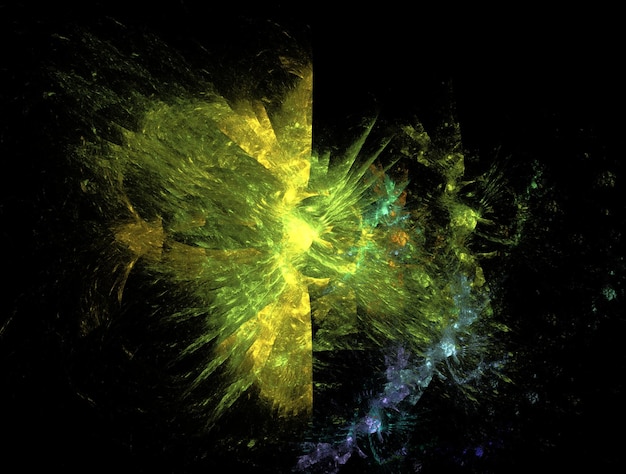 Denkbeeldige fractal abstracte achtergrondafbeelding