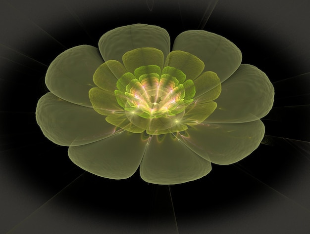 Denkbeeldige fractal abstracte achtergrondafbeelding