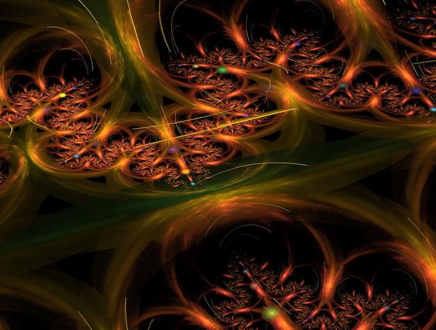 Denkbeeldige fractal abstracte achtergrondafbeelding