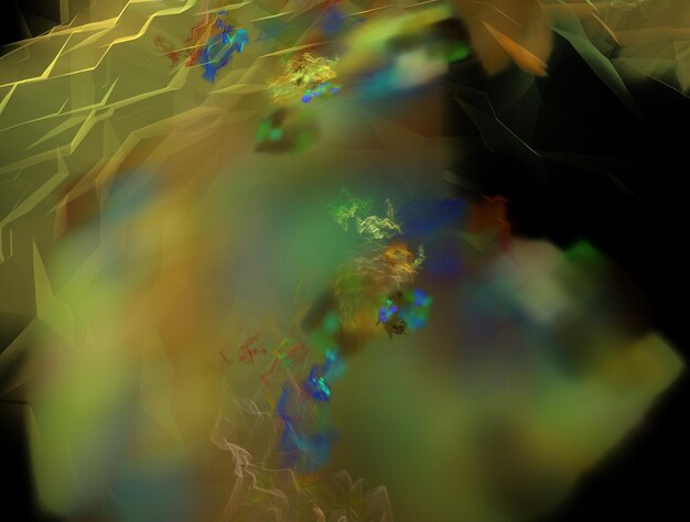 Denkbeeldige fractal abstracte achtergrondafbeelding