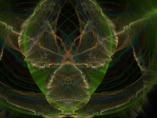 Denkbeeldige fractal abstracte achtergrondafbeelding