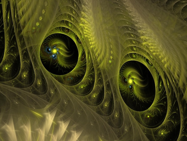 Denkbeeldige fractal abstracte achtergrondafbeelding