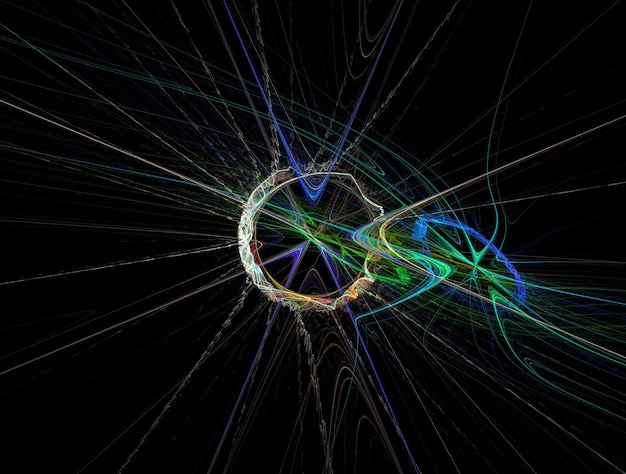 Denkbeeldige fractal abstracte achtergrondafbeelding