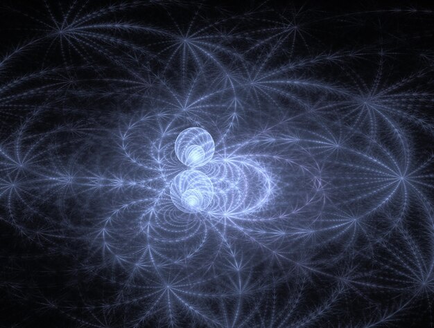 Denkbeeldige fractal achtergrond gegenereerd Afbeelding