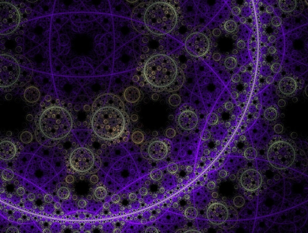 Denkbeeldige fractal achtergrond gegenereerde afbeelding