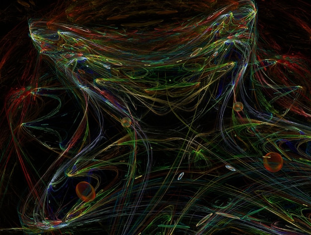 Denkbeeldige fractal achtergrond gegenereerde afbeelding