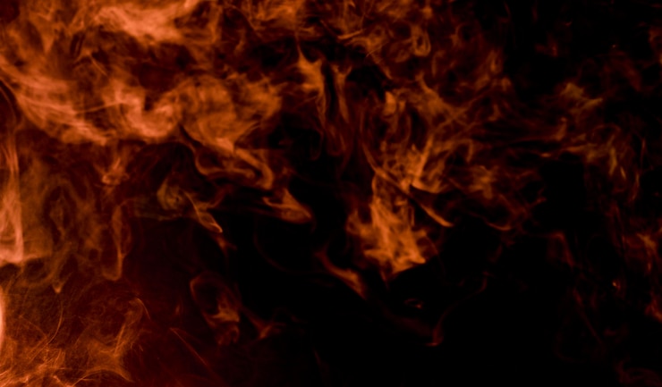 Photo dense smoke background