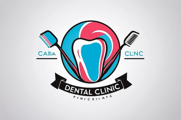 Photo dental clinic logo