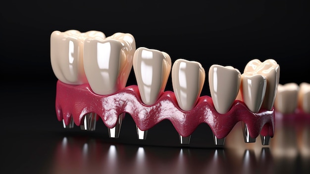 Dental Crown and Bridge Models