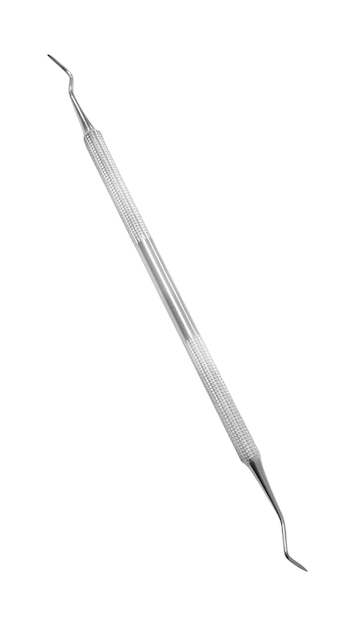 A dental probe isolated on white
