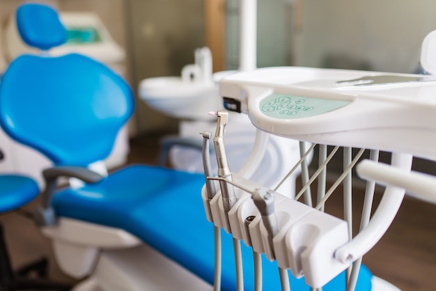 Dental tools and nozzles.