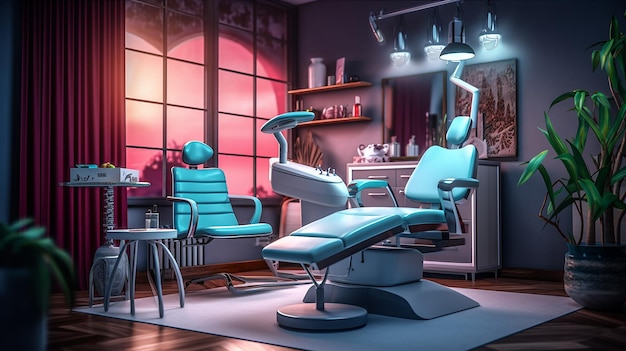 Dentist office modern clinic