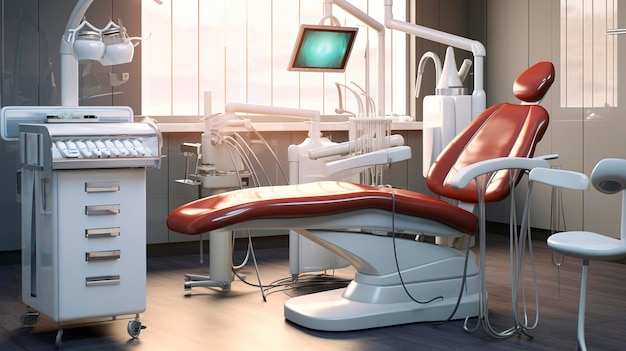 Dentist's Chair and Equipment