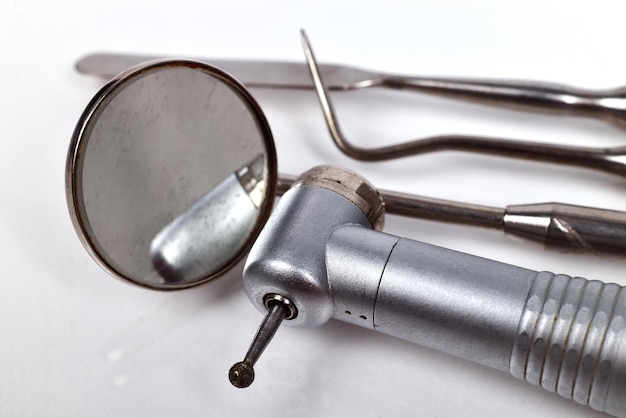 Photo dentist's medical equipment tools