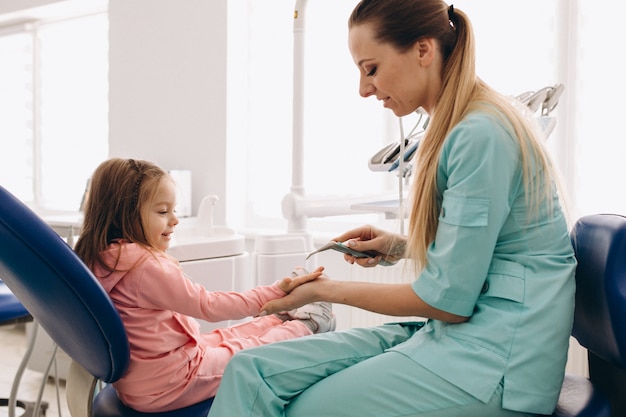 Dentistry little girl