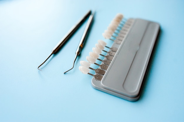 Dentistry, tooth color selection tools