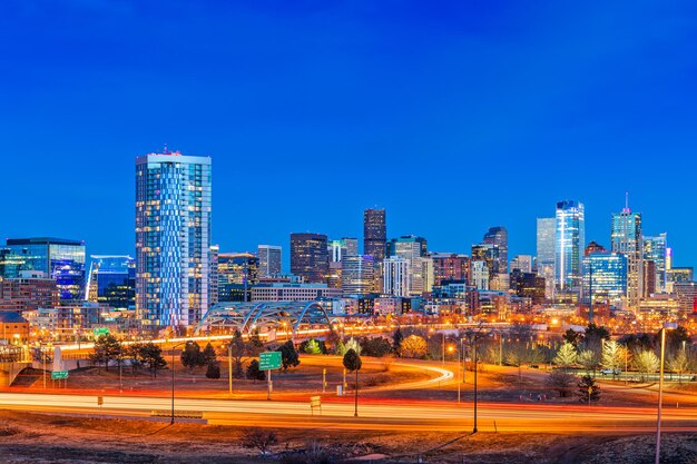 Denver Colorado USA Skyline