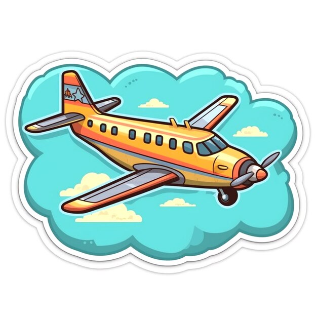 depiction of airplane