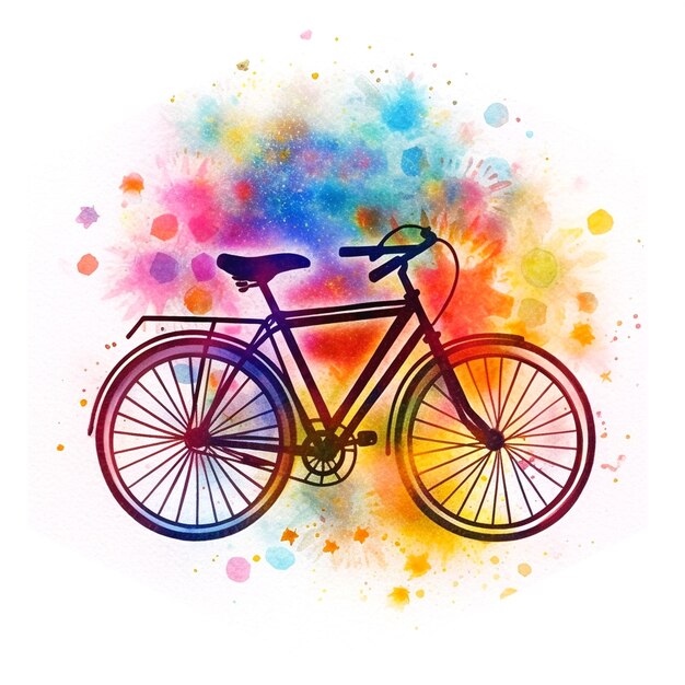 depiction of bicycle