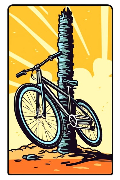 Photo depiction of bicycle