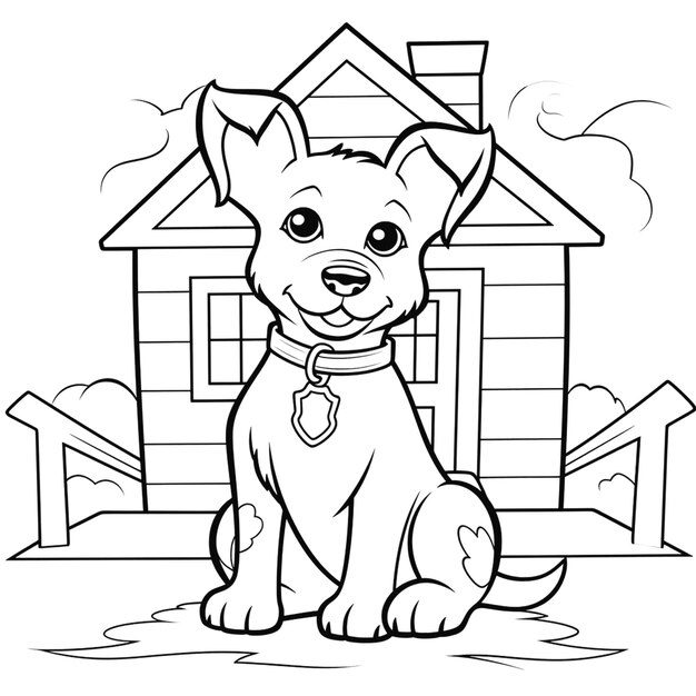 depiction of dog