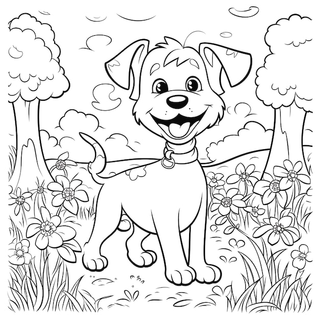 depiction of dog