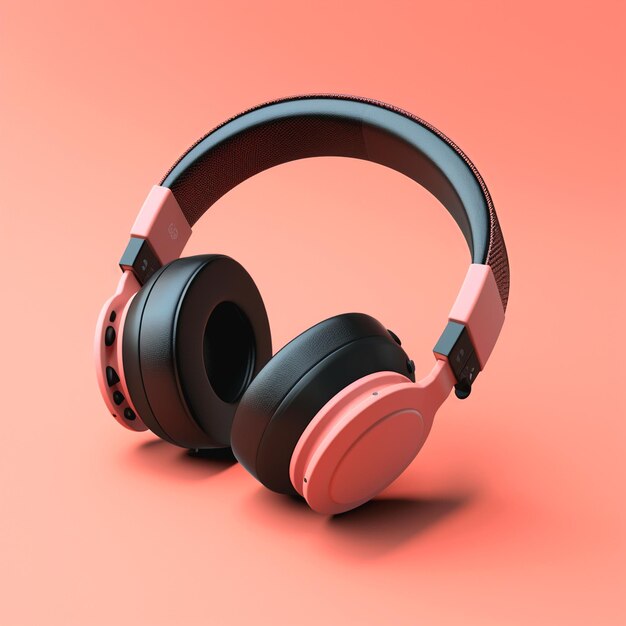 Depiction of headphones