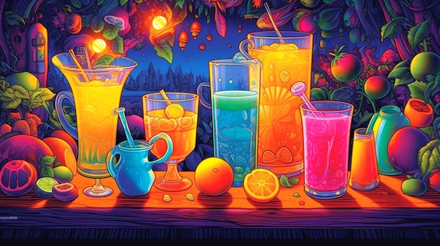 Photo depiction of juice