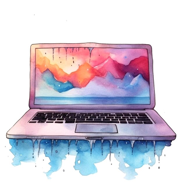 Photo depiction of laptop