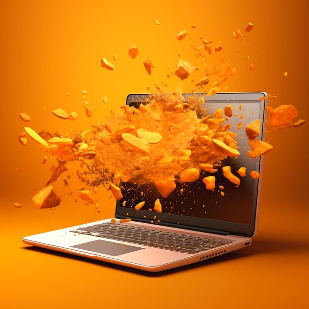 Photo depiction of laptop