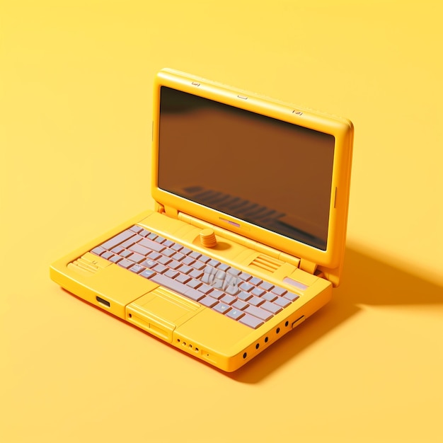 depiction of laptop