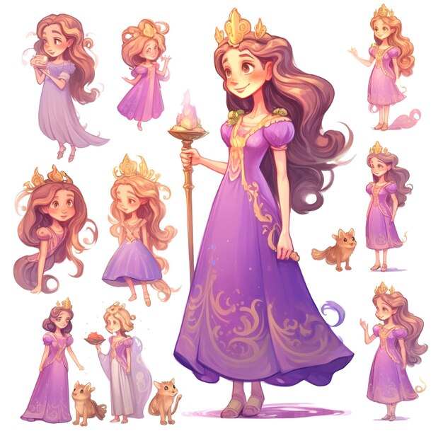 Photo depiction of princess