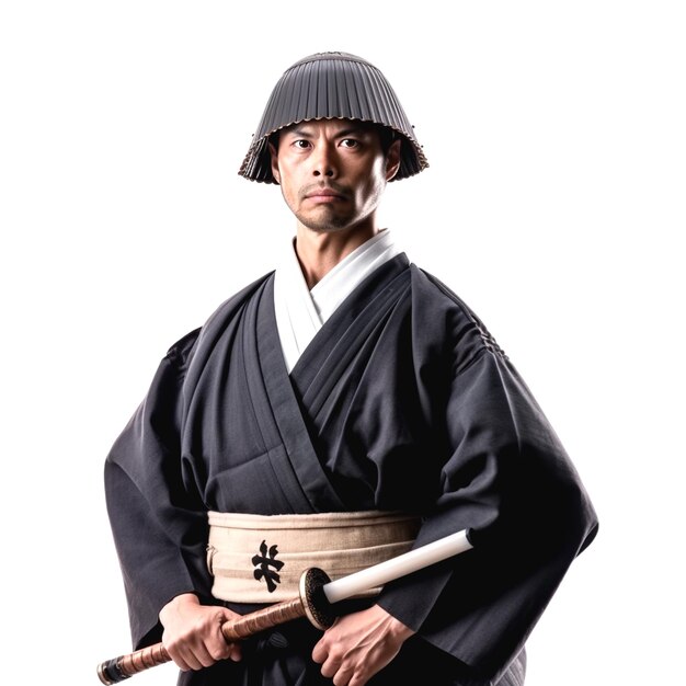 Foto raffigurazione di samurai