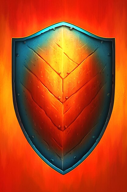 Photo depiction of shield