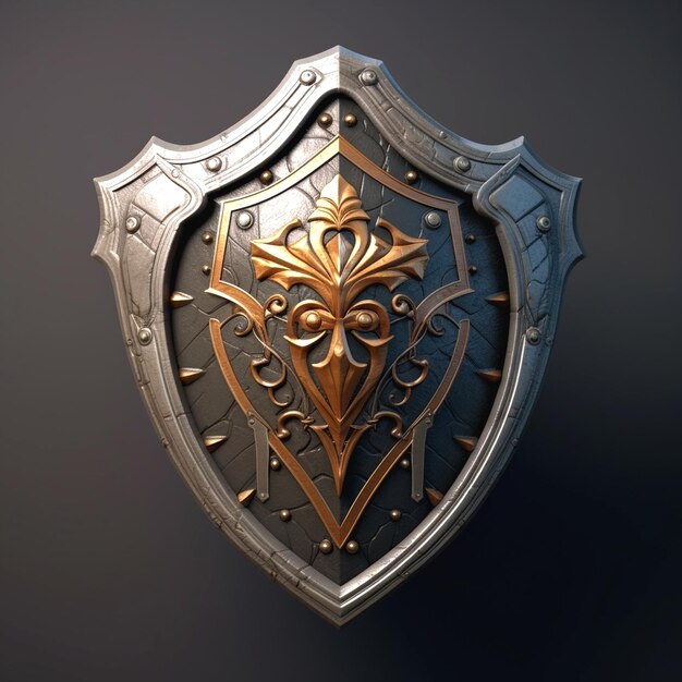 Photo depiction of shield