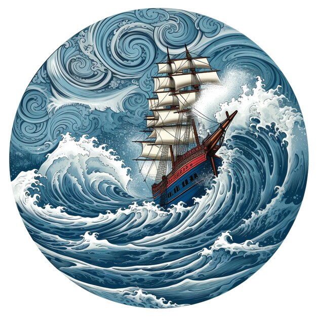 depiction of ship