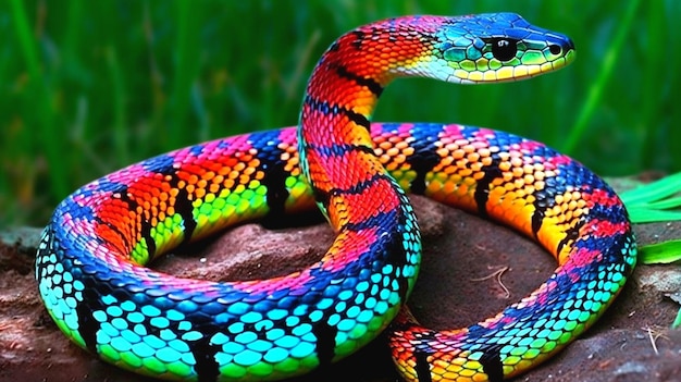 Foto raffigurazione del serpente