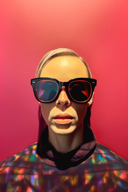 Depiction of sunglasses