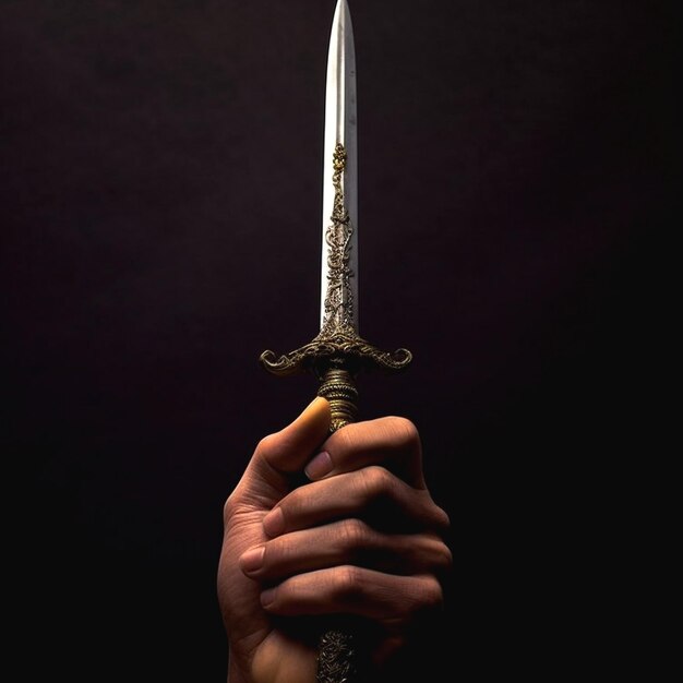 Photo depiction of sword