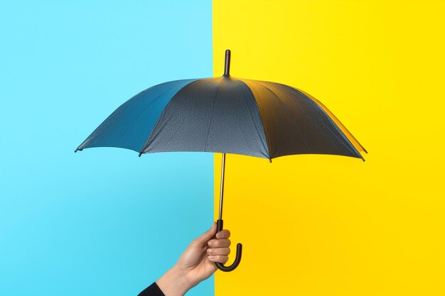 Depiction of umbrella