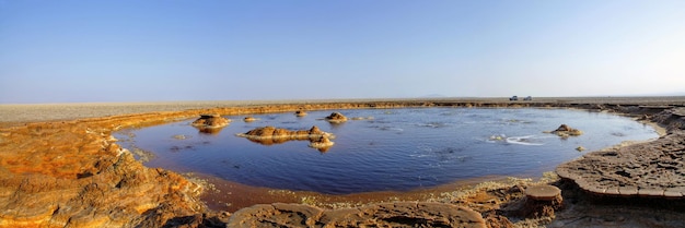 depression of Danakil desert