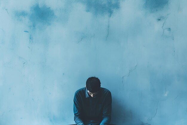 Photo depression man