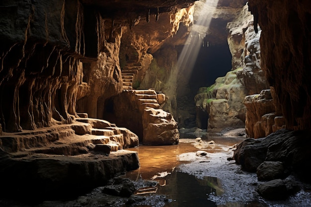 Photo depths of time ancient cave mysteries and the secrets they hold